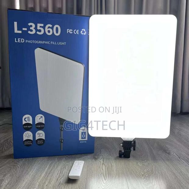 New L-3560 Big 24inch Studio Set Panel Lighting Equipment · Photo 1