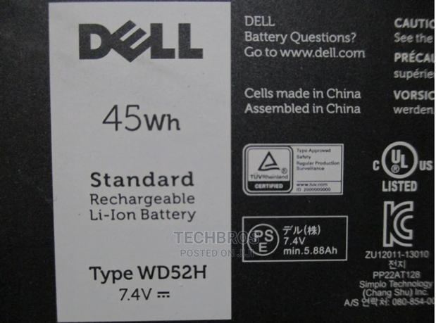 Original Dell Latitude Battery E7240 7.4V 45wh-Wd52h Battery · Photo 1