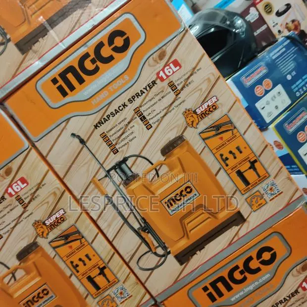 Ingco 16l Knapsack Sprayer With Adjustable Nozzle · Photo 1