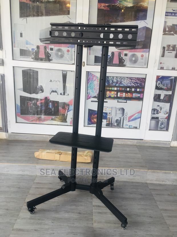 Mobile Tv Stand Trolley Wheels Available in Stock · Photo 1