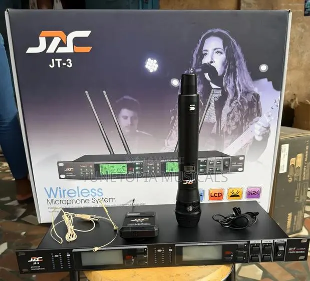 Jac Jt-3 Handheld and Lapel Wireless Microphone · Photo 1