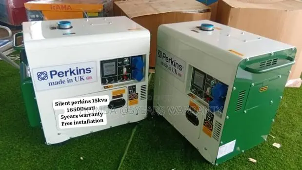 Electric Power Supply 15kva Perkins 16500watt Diesel 15kva · Photo 1