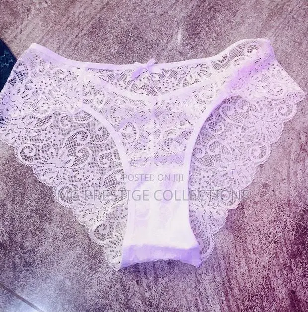 Ladies Sexy White Full Lace Panty - Size L · Photo 1