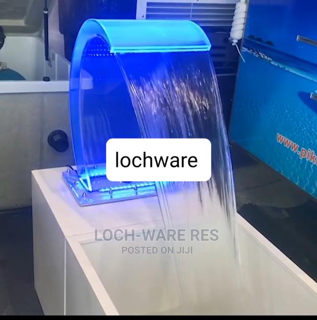 Acrylic Waterfall/Fountain With Led Lights and Remote · Photo 3