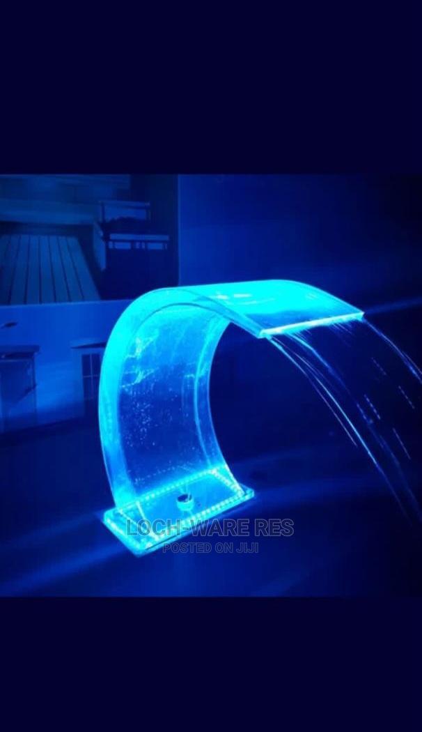 Acrylic Waterfall/Fountain With Led Lights and Remote · Photo 4
