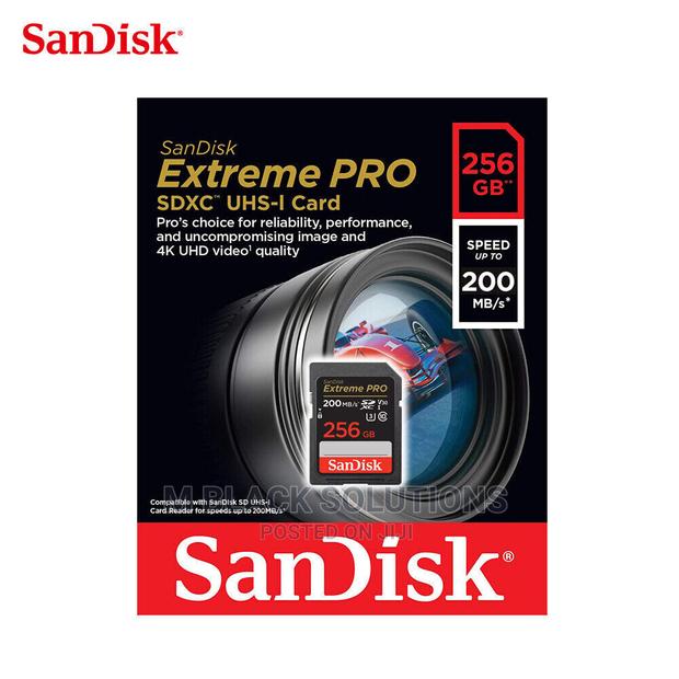 Sandisk Extreme Pro 200mb/S 256GB SDXC Memory Card · Photo 1