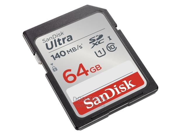 Sandisk Ultra Series 64gb SDXC Up to 140mbs Sd Card · Photo 1