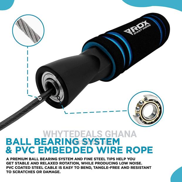 RDX Skipping Rope-Fat Burn Weight Loss Slimming Home WORKOUT · Photo 5