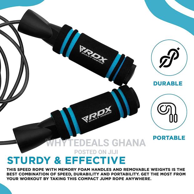 RDX Skipping Rope-Fat Burn Weight Loss Slimming Home WORKOUT · Photo 3