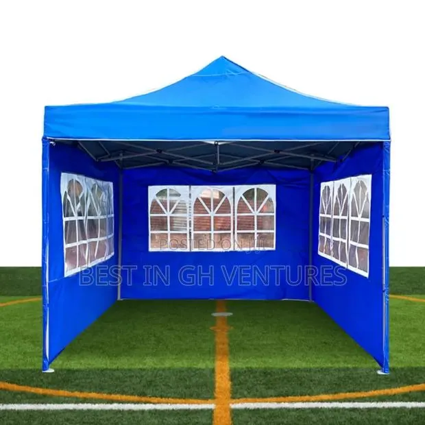 10ftx10ft Foldable Tent With Side Covers And Windows · Photo 1