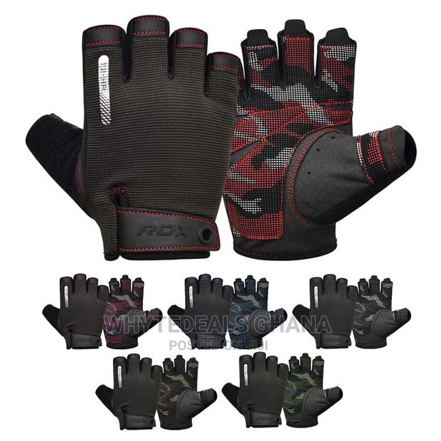 RDX T2 Weightlifting Gloves With Wrist Support-Solid GRIP · Photo 2