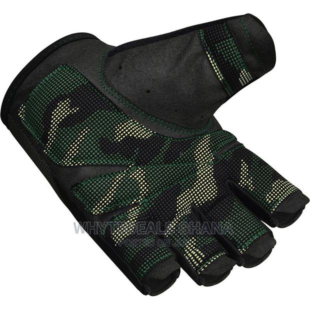 RDX T2 Weightlifting Gloves With Wrist Support-Solid GRIP · Photo 3