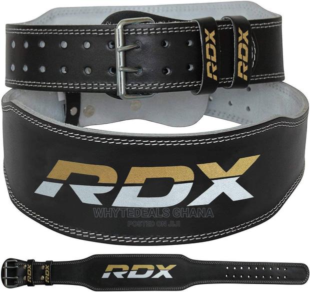 RDX Weightlifting Authentic Gym Leather Belt-Squat, Deadlift