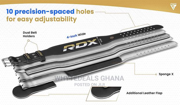 RDX Weightlifting Authentic Gym Leather Belt-Squat, Deadlift · Photo 5