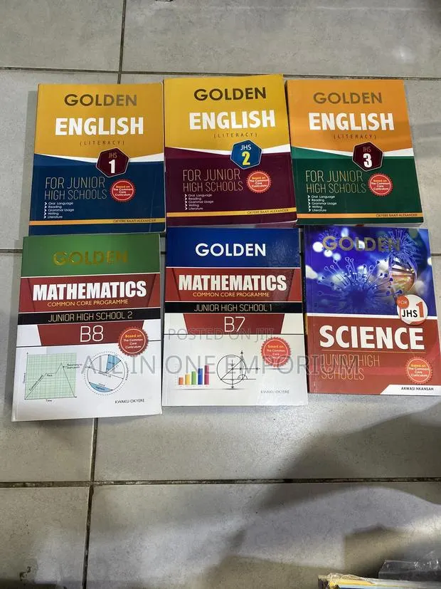 Golden English,Science,Maths B7, B8, B9 Separated Series · Photo 1