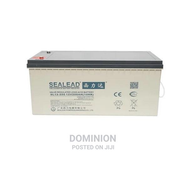 Sealead Power Rechargeable Lead Acid Battery With 12v 200ah · Photo 2