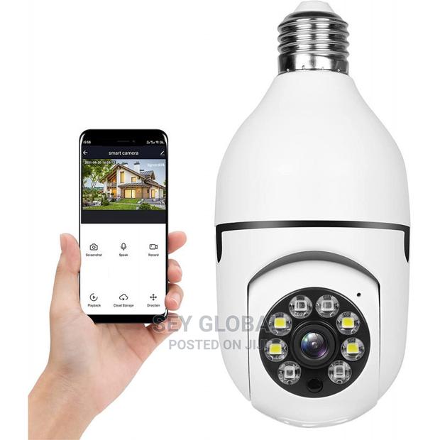 360° Wireless Wifi Panoramic Bulb Camera PTZ · Photo 2