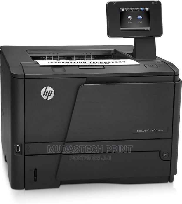 Hp Laserjet Pro 401 A4 Wireless Black and White Printer · Photo 1