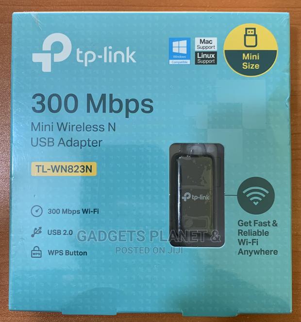 Tp-Link 300mbps Mini Wireless N USB Adapter - TL-WN823N · Photo 1