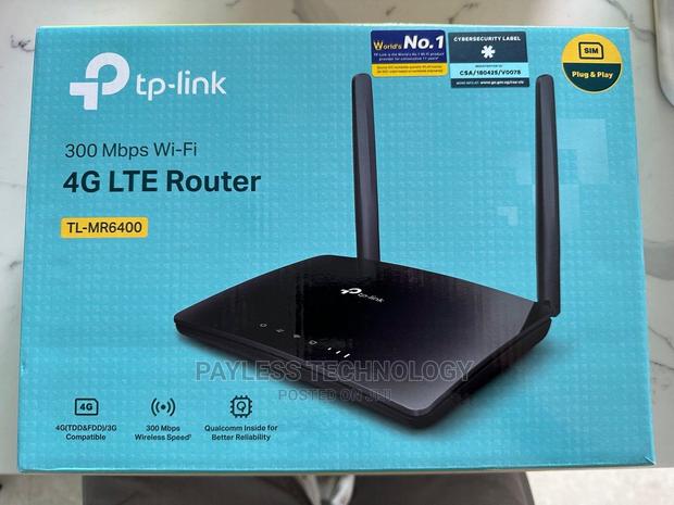 Tp-Link TL-MR6400 4G LTE Wireless Router · Photo 1