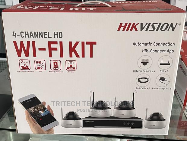Hikvision Nk44w1h-1t(Wd) 4mp H.265 Dome Wi-Fi Kit · Photo 1