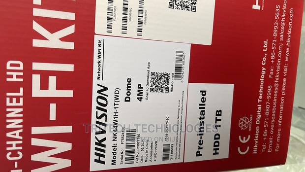 Hikvision Nk44w1h-1t(Wd) 4mp H.265 Dome Wi-Fi Kit · Photo 3