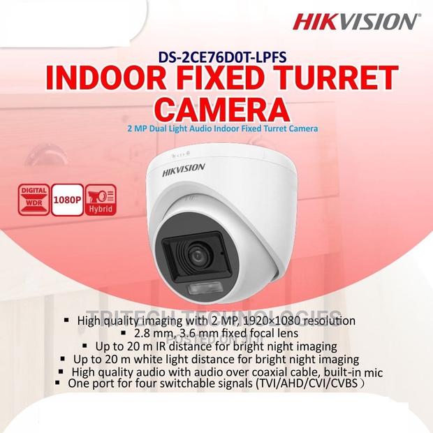 2mp Hikvision Color Vu With Sound Ds-2ce76d0t-LPFS · Photo 2