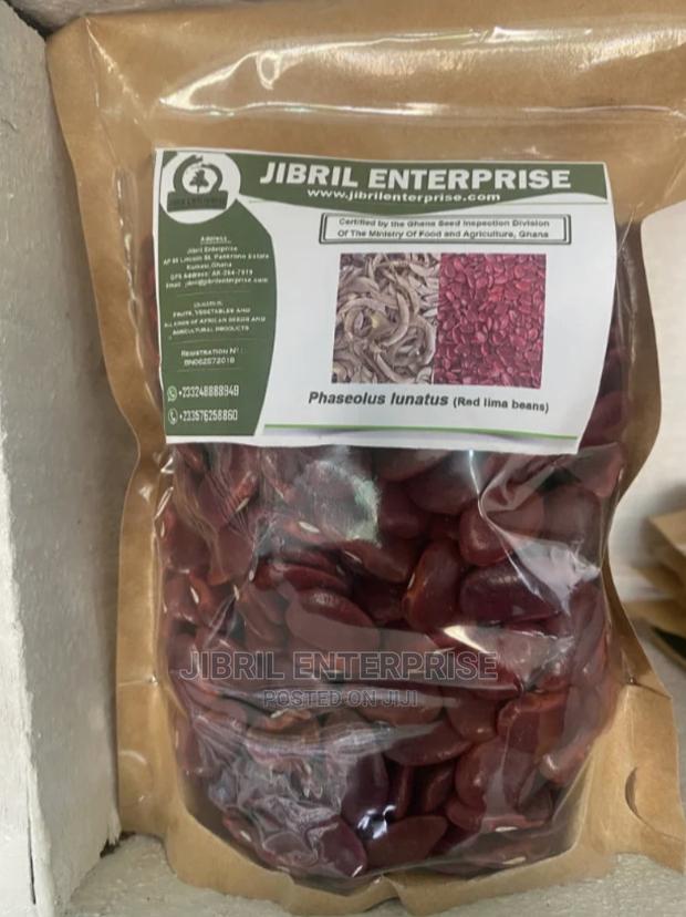 Red Lima Beans (Phaseolus Lunatus) · Photo 2