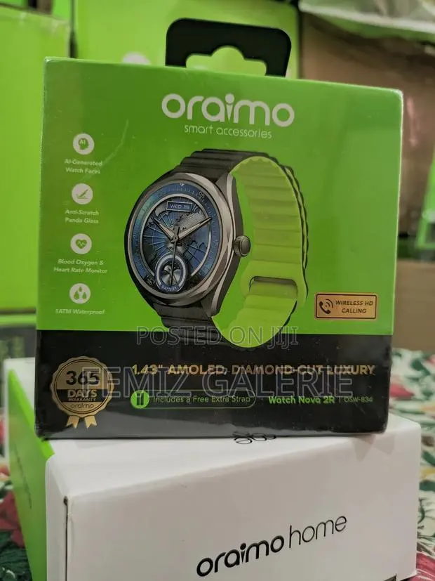 Oraimo Watch Nova 2r 1.43" Amoled 35-Day Standby Smart Watch · Photo 1
