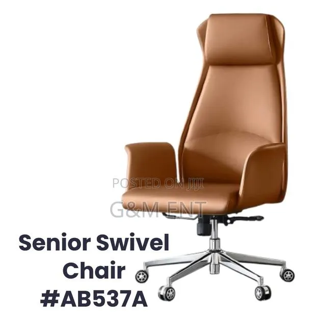 Executive Leather Swivel Chair · Photo 1