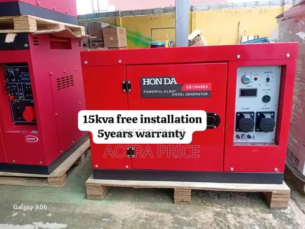 Renew Energy Honda 15kva Diesel Generator 15kva Diesel · Photo 1
