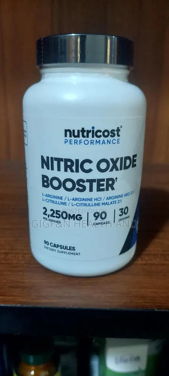 Performance, Nitric Oxide Booster, 90 Capsules, 2,250mg. · Photo 1