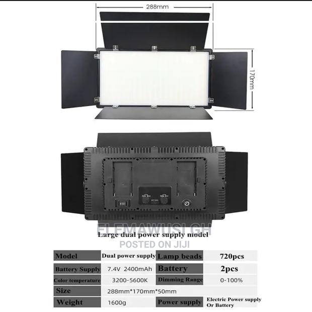 PRO LED 800 Professional Video Light With Stand Rechargeable · Photo 3