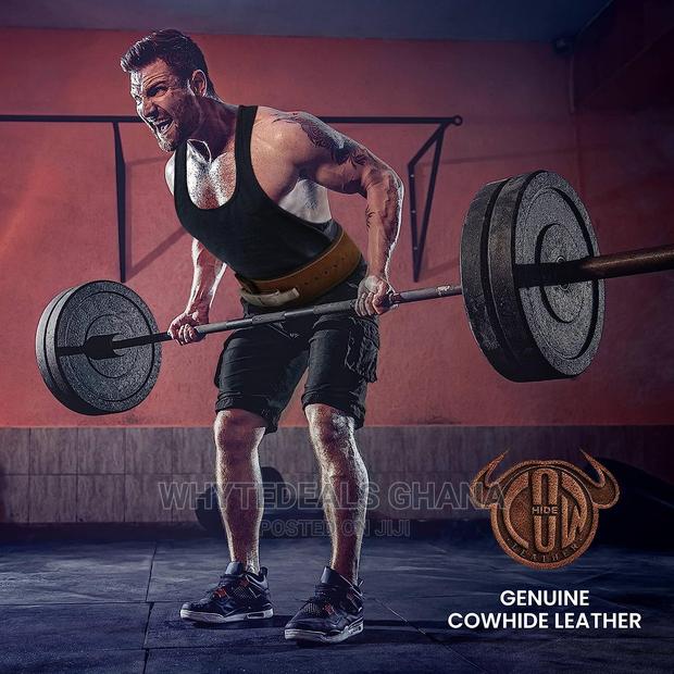 RDX Weightlifting LEVER BUCKLE Belt POWERLIFTING + Deadlifts · Photo 3