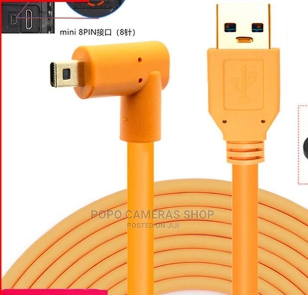 Yellow Tethering Cable for All Cameras · Photo 2