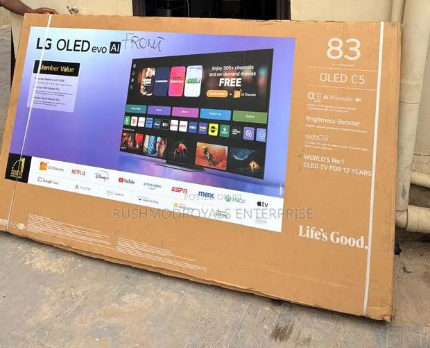 Ultimate Gaming TV: LG 83" OLED83C5AUA Smart TV With VRR G-Sync · Photo 1