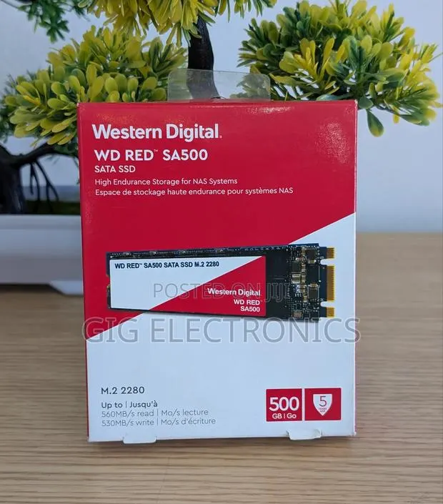 Wd 500gb SSD Sata M.2 2280 Internal Drive · Photo 1
