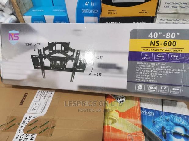 Full Motion 40”-80” NS-600 TV Wall Mount · Photo 1