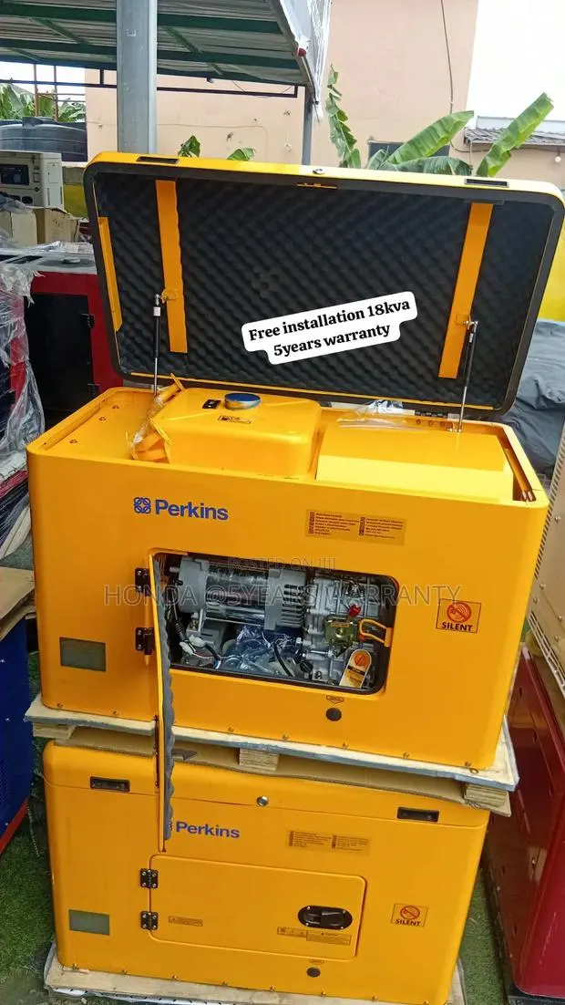 Heavy-Duty Perkins 18kVA 2-Phase Generator – Quiet, Powerful 18kVA · Photo 1