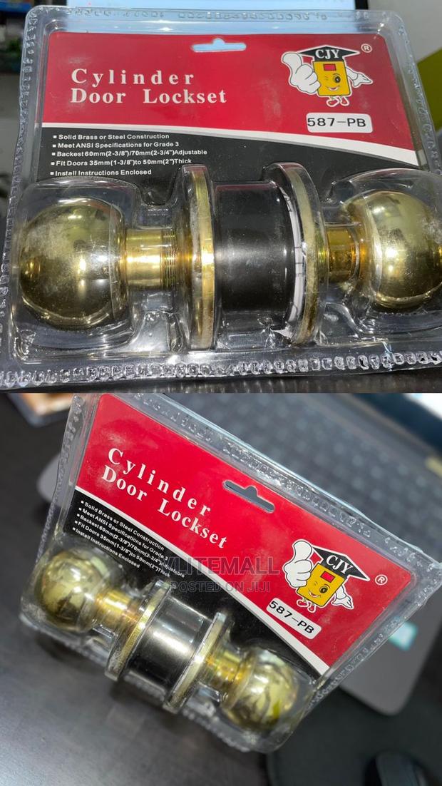 Cylinder Door Lockset (587 Pb) · Photo 1