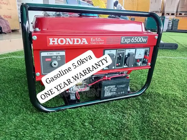 Honda Honda 5kva 5kva New 100% Copper Gasoline Keystart Gen · Photo 1