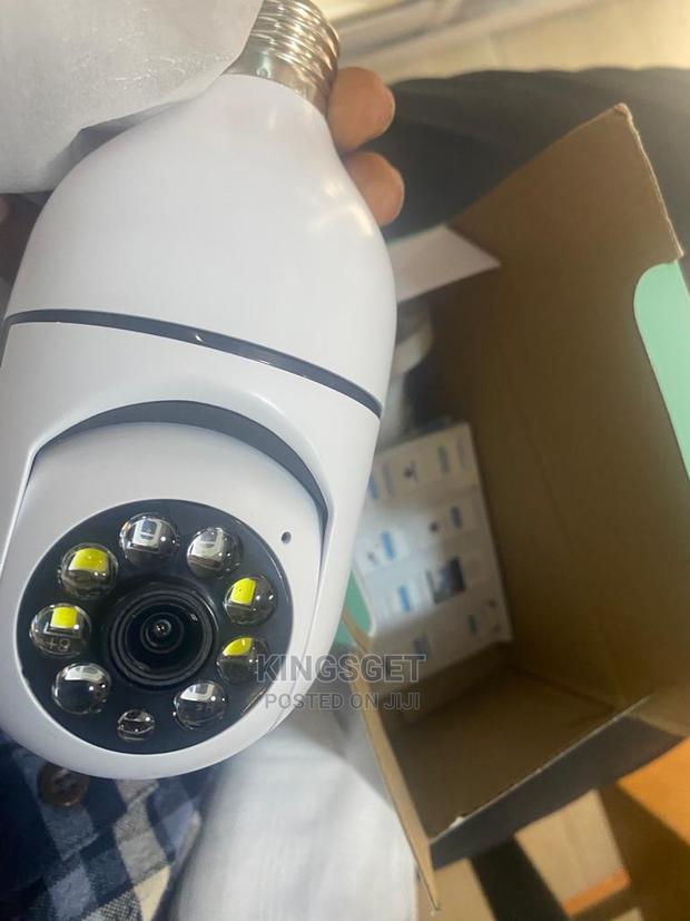 Cctv 360 Panorama Wifi Bulb Security Surveillance Camera · Photo 6