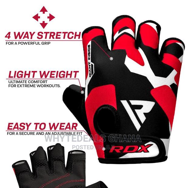 High-Quality RDX F6 Fitness Gloves-Comfort+Style+Durability · Photo 2