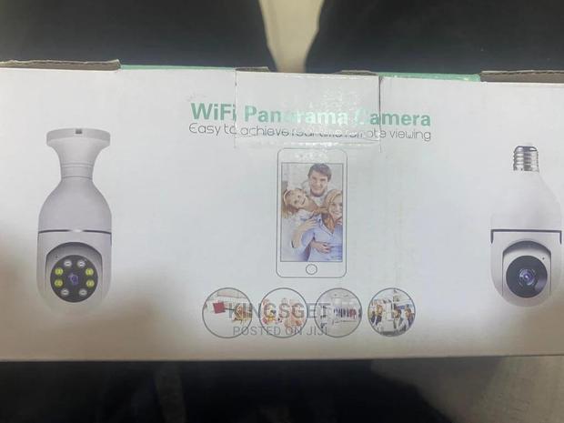 Cctv 360 Panorama Wifi Bulb Security Surveillance Camera · Photo 5
