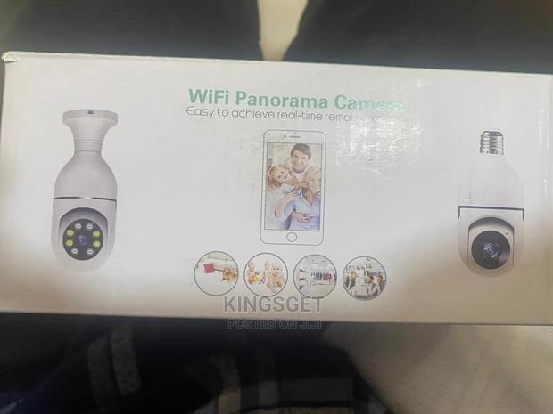 Cctv 360 Panorama Wifi Bulb Security Surveillance Camera · Photo 7