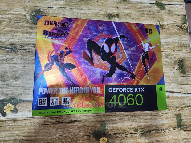 Geforce RTX 4060 8GB OC Spider-Man
Graphic Card · Photo 3