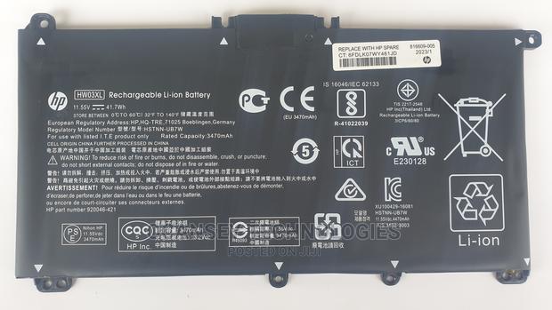 Original Hw03xl Hw03 Laptop Battery for Hp Pavilion 15-Eg 15 · Photo 1