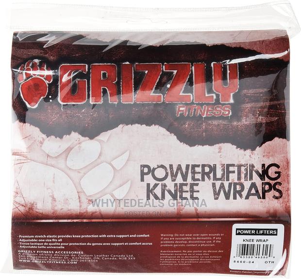 Grizzly Fitness Knee Wrap For Squating, Powerlifting Gym · Photo 2