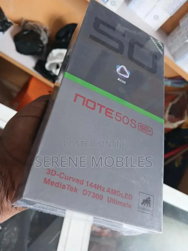 New Infinix Note 50s 256 GB Black · Photo 1