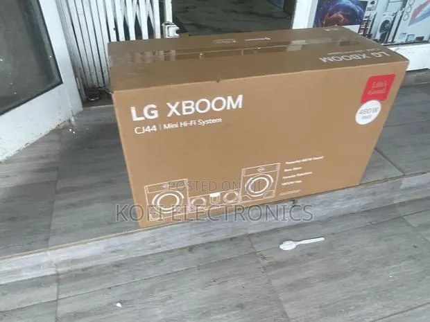 Lg Xboom 480w Vintage Pulse Sound Console · Photo 1